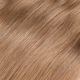 14 pouces Cousues Cheveux Naturels Brun Miel #12 85g