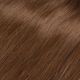 14 pouces Cousues Remy Hair Brun Noisette #6 85g