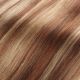 14 pouces Cousues Cheveux Naturels Brun Noisette Balayage #6T6/18 85g