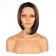 FU190302670 - Perruque Courte Cheveux Synthétique Brunette Ombrée [Vente Finale]