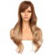 DM2031335-v4 - Perruque Longue Cheveux Synthétique Brunette Blonde Ombrée Avec Toupet  [VENTE FINALE]